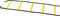 Derbystar Unisex Koordinationsleiter, gelb, 6 m EU
