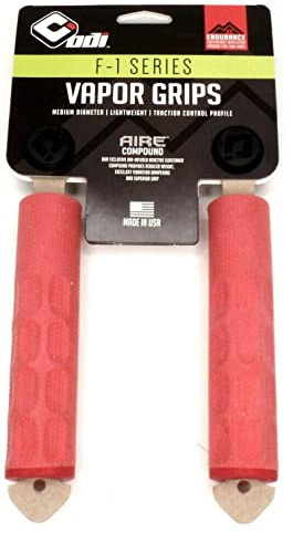 ODI Griffe MTB Griffe F-1 Vapor rot, 130mm, D06FVR, schwarz-Graphit, 135mm, D06FVR