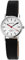 Excellanc Bahnhof Damen-Uhr Lederimitatsarmband Dornschließe Analog Quarz 1900186