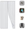 Magnétique Moustiquaire Porte, Rideau de Porte Anti-moustique, Fermeture Automatique Pour Couloirs Portes Patio Rideau Anti Moustique Bogues, Installation Facile Sans Outils