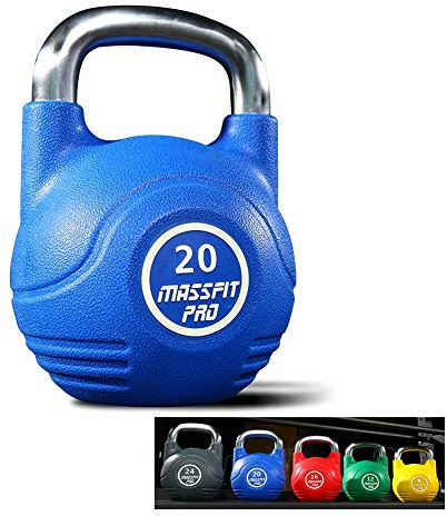 Kettlebells AGYH Color Cast Iron, 8kg/12kg/16kg/20kg/24kg,professional Strength Fitness Equipment, Cross-training Coach For Men And Women (Size : 20kg/44.1lb)