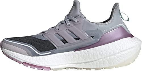 adidas Damen Ultraboost 21 C.rdy W Wettkampf-Laufschuhe, Halo Silver Ice Purple Rose Tone, 40 EU