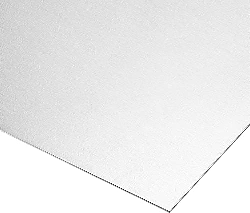 sourcing map Hoja de aluminio, 300 mm x 150 mm x 1 mm Espesor 3003 Placa de aluminio