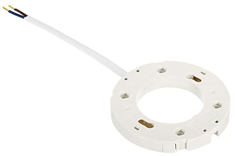 PATIKIL GX53 Lumière Base Prise, Lampe Ampoule Support Connecteur Éclairage Remplacement avec 110mm Fil pour Cabinet Showcase Showroom Lights