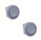 cyclingcolors 2x Interruttore 2 pin poli rotondo R13 230V 4A on off Striscia led Pulsante, grigio