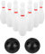 NUOBESTY 1 Satz Bowling Ball Spielzeug für Kinder Im Freien Innenbereich Sport Spiele Party Requisiten