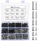 Kit de Vis Autotaraudeuses en Acier Inoxydable, Assortiment de Vis Autoperceuses, Vis à Tôle, Tailles de 4,2 mm x 13/16/19/25/32/38 mm(M3 M4 M5 400pièces)