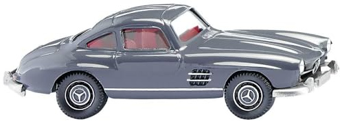 Wiking 0230 02 H0 PKW Modell Mercedes Benz 300 SL Coupé, eisengrau