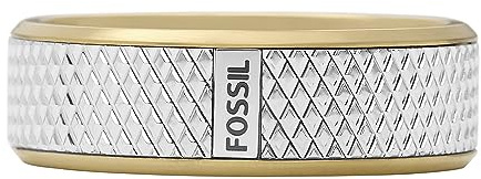 Fossil Herren-Edelstahlband Ringe