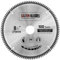 Saxton Fine Cutting TCT Lame de scie circulaire à métal, 210 mm x 100 T x 25,4 mm d'alésage, convient aux scies Evolution Rage