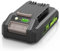 ASUNCELL Batteria di ricambio 24 V 4,0 Ah per Greenworks, batteria agli ioni di litio da 4000 mAh, compatibile con Greenworks 24 V, strumenti 29842 29852 BAG708 BAG711 20352 22232 2508302
