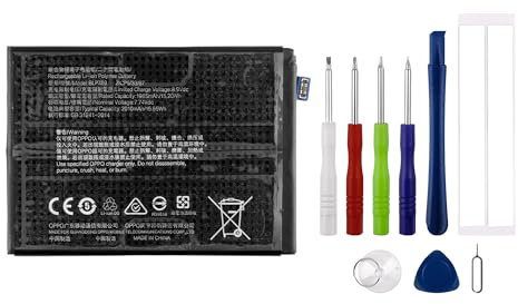 Swark Batterie de rechange BLP789 compatible avec Oppo Reno4 5G CPH2091 avec kit d'outils