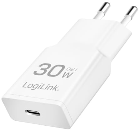 LogiLink PA0347 - USB-C GaN (Gallium-Nitrid) Ladegerät (PD), 30 W