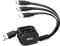 3 in 1 Retractable Charging Cable, Multi Charging Cable, 3A Fast Multiple Cables, with Light-ning/Type C/MicroUSB Interface Cable, for iPhone 15/16, Xiaomi, Huawei