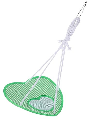 Happyyami Reptile Hammock Für Kleine Tiere Hängematte Für Hamster Chinchillas Und Echsen Eckenmontage Praktisches Spielbett Für Haustiere Kariert Tierbedarf Für Sommernutzung