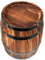 HOLIDYOYO Holzfass Klein Holzfass Dekoration Vintage Stil Weinfass Modell Für Bar Und Party Einzigartiges Holzstück Für Weinliebhaber Ideal Als Tischdeko Oder Weinfass Deko
