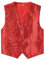 Paillettenweste Herren Karneval Kostüm Mottoparty Karneval Glitzer Weste Herren Glitzer Fasching Kostüm Herren Metallic Weste Herren Anzugweste Glitzer Oberteil Herren Anzugweste Herren Pailletten