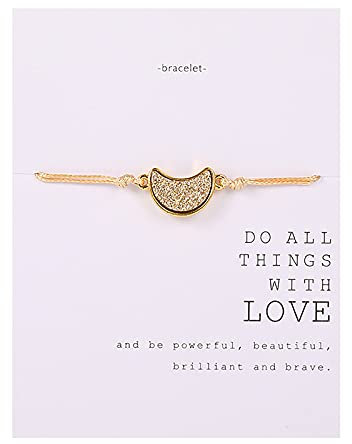 Generisch Bracelet Collection Kette Edelstein Damen Halskette Bracelets Kinder Schlüsselanhänger Aquamarin Jewellery Girl Silberarmband Schwester Bracelet Rosegold Ring Schwarz Armreif Mutter Ketten