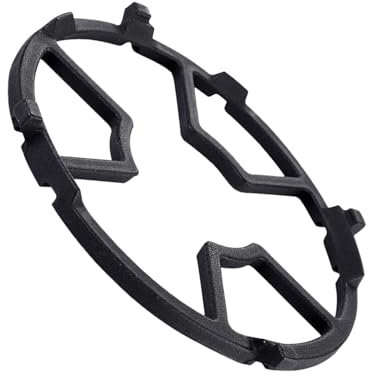 Gasherd Reduzierer Rin G, Milchspothalter Moka -Topfständer mit Gusseisen für 4 oder 5 Fuß Gaskocher, Effiziente Wärmeleitung