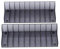Denash Support de Stockage CD Grande Capacité pour Cartes de Jeu pour PS4 / Slim/Pro, Support de Bureau pour Rack de Stockage de Cartes de Jeu