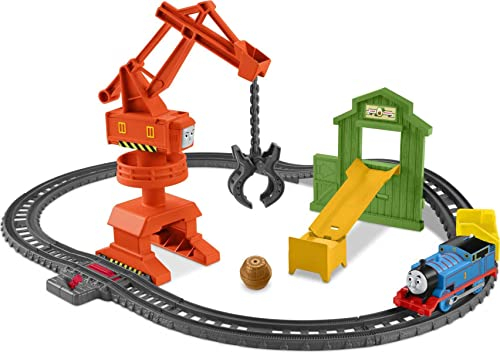 Mattel – GHK83 – Thomas & Friends – Trackmaster – Cassia Kran- & Cargo-Set