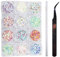 Japanese Nail Art Polka Dot Sequins Color Size Wave Diy Jewelry Confetti Sticker Nail Decoration Makeup Manicure Craft