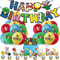 Super Geburtstag Deko, 37 Stück Party Decorations Kit, Thema Ballon, Birthday Party Supplies, LuftballonsParty Dekorationen für Kinder