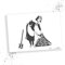 LaserCad Schablonen BANKSY Streetart (B033, Sweep It Under The Carpet, DIN A2) Stencil für Graffiti, Airbrush, Kunst, Deko, zum Malen