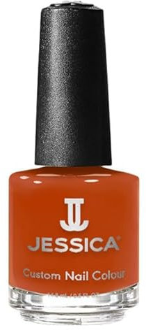 JESSICA Custom Colour Nail Polish | Award-Winning Polish | Strengthening Nail Polish, Long Lasting Nail Varnish | Chip-Resistant & Hard-Wearing for Salon-Quality Finish | Papaya Smoothie | 14.8ml