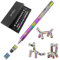 Zeripikfoasp Magnetischer Kugelschreiber, Magnetstifte mit 2 Schwarzer Ersatzminen und Metallkugel, Fidget Pen Bunt, Lustig Multifunktions Magnetstift, Magnetism Stiftes für Männer, Frauen, Teenager
