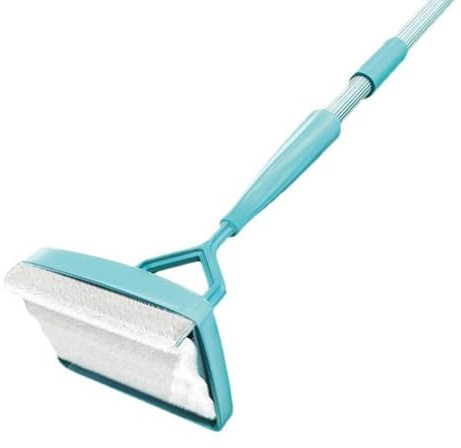 Baseboard Cleaning Skirting Boards, Skirting Board Buddy Cleaner, Baseboard Cleaning Tool With Retractable Handle, 360degree Swivel Head, Wet Dry Use, Household Corner Extendable Microfiber Mop