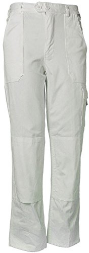 Planam 0185098 BW 290 Cargo-Bundhose, Reinweiß, Größe 98