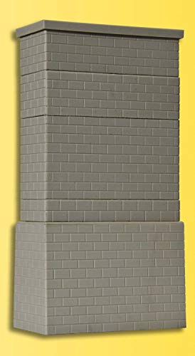 H0 Masoned universal centre pillars for viaduct variable