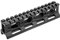 UTG Erwachsene Sporting Type Profile Super Slim Full Size Riser Mount, 1 High 13 Slots MT-RSX1L Montageschiene, schwarz, One einheitsgröße