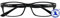 I NEED YOU Herren Lesebrille +1,0 Modell Robert schwarz Lesehilfe mit Etui