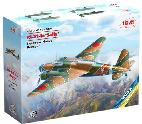 ICM - Flugzeug Ki-21-ia 'Sally', Japanese Heavy Bomber 1/72. 72205 Modellbau Panzer Promo
