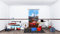 AG Design Disney Cars Wand Sticker, Selbsklebende Folie, Mehrfarbig, 500 x 14 cm