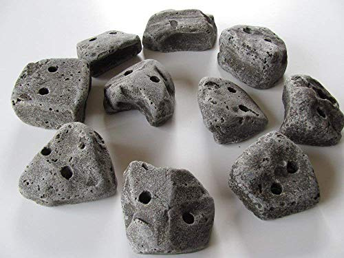 25 Large Screw On Rock Climbing Holds for Rock Wall Grips Made in USA