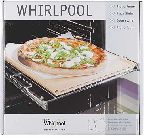 PIASTRA PIETRA IN TERRACOTTA REFRATTARIA + PALA + RICETTARIO PER PIZZA PANE E DOLCI COTTURA SU GAS FORNO BARBECUE E CAMINO 484000000276 35CM