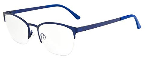 Edison & King Lesebrille Celebrity Halbrand Metallbrille mit Premiumgläsern