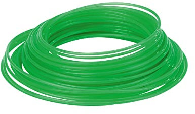 FIL DE DÉBROUSSAILLEUSE COUPE BORDURE ROND 1.3MM 1.6MM 2MM 2.4MM ROND NYLON BOBINE ROULEAU UNIVERSEL VERT (Diamètre 2.4mm)