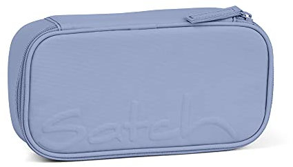 satch Schlamperbox - Mäppchen groß, Trennfach, Geodreieck - Be Bold - Hellblau