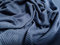 Ottoman Rib Jersey Stoff, Meterware, Marineblau