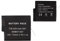 E-yiiviil Batterie de rechange AABAT-001 compatible avec GoPro HERO5, HERO6, HERO7