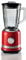 Ariete 585 Frullatore Moderna Rosso - 1000 W - Capacità Tazza Vetro 1,5 L - 4 Velocità - 4 lame