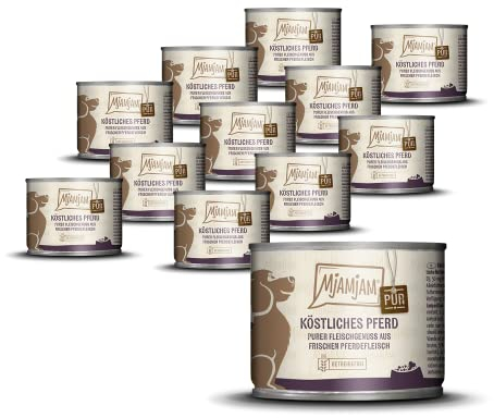 MjAMjAM - purer Fleischgenuss - köstliches Pferd pur 12 x 200 g