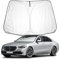 BIXUAN W222 2014-2020 Sonnenschutz kompatibel mit Mercedes Benz S-Klasse W223 2021-2025 Windschutzscheibe für das Auto Frontscheibenabdeckung Windschutz für Frontscheibe Blockiert UV Abdeckung Faltbar