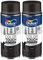 Dulux Valentine Peinture Intérieure et Extérieure Aérosol Color Touch - Effet Pailleté Argent 400 ml - Lot de 2