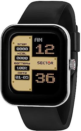 Sector No Limits S-03 Wr 3Atm Smartwatch Uomo, Digitale - R3251294001