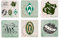 SV Werder Bremen Korkuntersetzer Retro 6er-Set